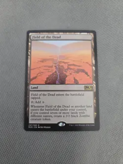 MTG Magic the Gathering Field of the Dead (247/357) Core Set 2020 LP - Image 1