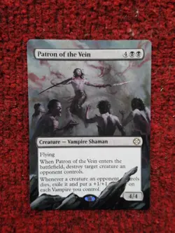 Patron of the Vein MTG The Lost Caverns of Ixalan Hand Painted Full Altered Art - Image 2