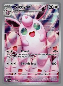 Wigglytuff 105/094 Mega Evolutions Phantasmal Flames PFL Pokemon TCG - NM - Image 1