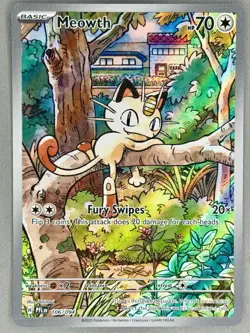 Meowth 106/094 Pokemon TCG Phantasmal Flames Illustration Rare NM Pack Fresh - Image 3