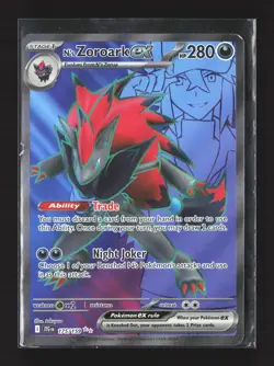 Pokemon SV09: Journey Together #175/159 Ultra Rare N's Zoroark ex Holo - Image 1