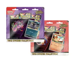 Set Of 2 X POKEMON ASCENDED HEROES Tech Sticker Collection BRAND NEW! - Image 1