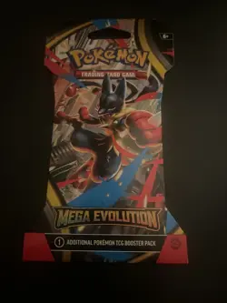 (VERY HEAVY) 33.19g Pokemon TCG Mega Evolution Sleeved Booster Pack (SEALED)✅ - Image 2