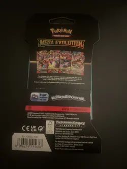(VERY HEAVY) 33.19g Pokemon TCG Mega Evolution Sleeved Booster Pack (SEALED)✅ - Image 4