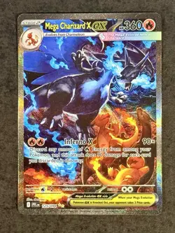 Pokemon Mega Charizard x EX SIR 125/094 Phantasmal Flames English Pack Fresh NM+ - Image 1