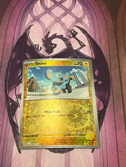 Shinx - 069/193 Paldea Evolved Pokemon Reverse Holo Foil Nice! - Image 1