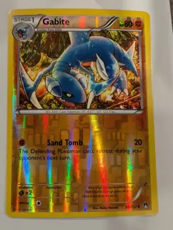 Gabite 69/122 - XY BREAKPoint Pokemon Reverse Holo Foil Nice! - Image 1