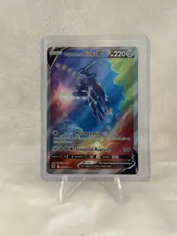 Pokemon TCG Astral Radiance Origin Forme Dialga V Alternate Full Art 177/189 NM - Image 1