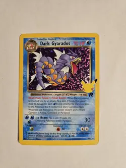 Pokemon Dark Gyarados 8/82 Celebrations Classic Collection Holo TCG - Image 1