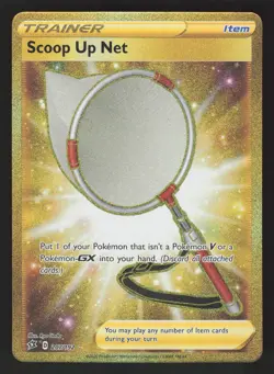 Scoop Up Net 207/192 Secret Rare Pokemon SWSH02: Rebel Clash - Image 1