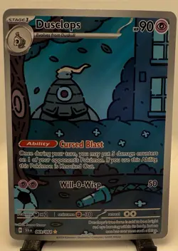 Pokemon TCG Dusclops 069/064 Shrouded Fable Holo Illustration Rare - Image 1