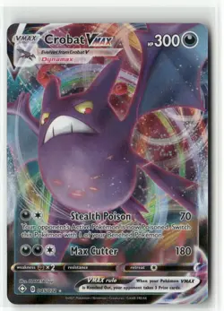 Crobat VMAX 045/072 Holo - Shining Fates - Pokemon TCG NM - Image 1