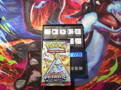VERY HEAVY! GOD PACKUUU 22.34g Prismatic Evolutions Pokemon TCG Booster (SEALED) - Image 1