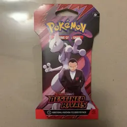 Pokemon TCG Destined Rivals Sleeved Booster Packs X3 Factory Sealed English - Image 3