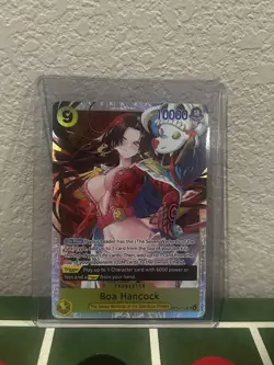 Boa Hancock SR OP14-112 The Azure Sea's Seven English One Piece TCG SR - Image 1