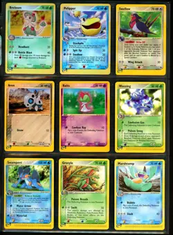 2003 Pokemon EX RUBY & SAPPHIRE Set e-Reader Collection Cards REVERSE HOLO Rare - Image 2