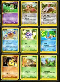 2003 Pokemon EX RUBY & SAPPHIRE Set e-Reader Collection Cards REVERSE HOLO Rare - Image 3