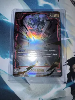 Son Goku FB04-129 SCR* Alt English Ultra Limit Dragon Ball Fusion World - Image 1
