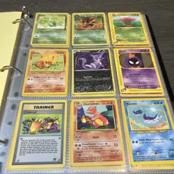 Pokemon Collection Binder Vintage Lot of Cards Holo Rare WoTC E-Reader Etc - Image 2
