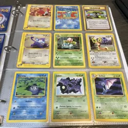 Pokemon Collection Binder Vintage Lot of Cards Holo Rare WoTC E-Reader Etc - Image 4
