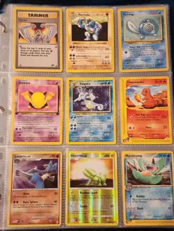 Pokemon Collection Binder Vintage Lot of Cards Holo Rare WoTC E-Reader Etc - Image 1