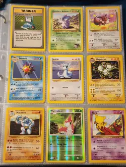 Pokemon Collection Binder Vintage Lot of Cards Holo Rare WoTC E-Reader Etc - Image 3
