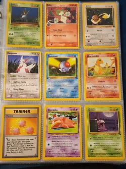 Pokemon Collection Binder Vintage Lot of Cards Holo Rare WoTC E-Reader Etc - Image 4