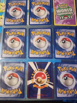Pokemon Collection Binder Vintage Lot of Cards Holos Rares WoTC E-Reader EX Etc - Image 2