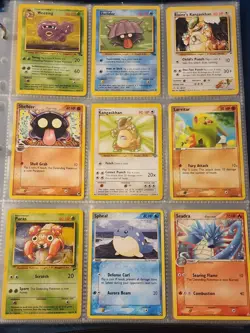 Pokemon Collection Binder Vintage Lot of Cards Holos Rares WoTC E-Reader EX Etc - Image 4