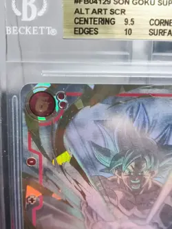 Dragonbball 2024 DBS Fusion World FB04-129 Son Goku Alt Art SCR ** BGS 9,5 rare - Image 2