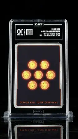 2024 DBS Fusion World FB04-129 Son Goku Secret Rare Super Alt Art SCR TAG 10 👀 - Image 2