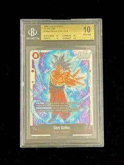 Dragon Ball Super Fusion World Ultra Limit Son Goku FB04-129 SCR BGS 10 - Image 1