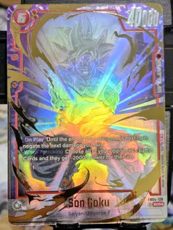 Son Goku FB04-129 SCR* Alt English Ultra Limit Dragon Ball Fusion World - Image 1