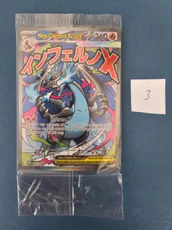 Pokemon TCG Mega Charizard X ex MEP 023 & Oricorio ex MEP 024 UPC Promos Sealed - Image 1