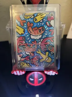 Pokemon TCG Tatsugiri Twilight Masquerade Illustration Rare Card 186/167 - Image 1