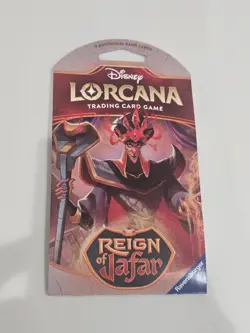 Reign of Jafar Sleeved Booster Packs NEW Disney Lorcana - Image 1