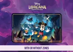 Disney Lorcana Playmat - The Headless Horseman -Spooky Sight - Mickey, Goofy - Image 1
