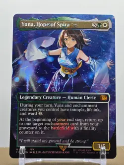 Yuna, Hope of Spira | FIN 0571 Chocobo Track Foil Mythic | MTG Final Fantasy - Image 1
