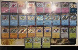 Lot of 30x Paldean Fates Baby Shiny Bundle! Pokemon TCG ALL Cards NM+ Pack Fresh - Image 1
