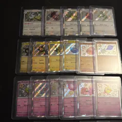 Lot of X10 Paldean Fates Baby Shiny Pokemon TCG NM+ Pack Fresh - Image 3