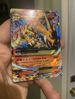 M Charizard Ex 13/106 - Crimp Error Pokemon TCG XY Flashfire Rare Holo HP - Image 3