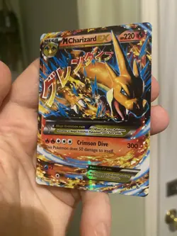 M Charizard Ex 13/106 - Crimp Error Pokemon TCG XY Flashfire Rare Holo HP - Image 4