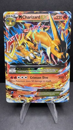Pokemon TCG XY Flashfire M Charizard EX Ultra Rare 13/106 HP - Image 1