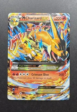 Pokemon TCG XY Flashfire M Charizard EX Ultra Rare 13/106 HP - Image 3
