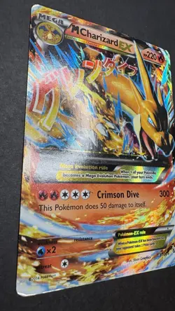 Pokemon TCG XY Flashfire M Charizard EX Ultra Rare 13/106 HP - Image 5