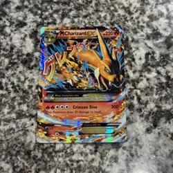 M Charizard EX 13/106 Pokemon TCG XY Flashfire Holo Ultra Rare Moderately Played - Image 1