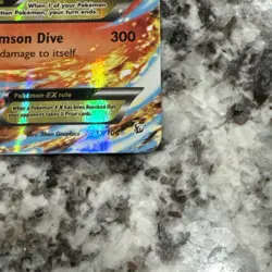 M Charizard EX 13/106 Pokemon TCG XY Flashfire Holo Ultra Rare Moderately Played - Image 4