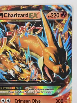 M Charizard EX 13/106 Pokemon TCG XY Flashfire Holo Ultra Rare - Image 4