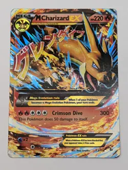 TCG Pokemon XY Flashfire M Charizard EX 13/106 Mega Ultra Rare 2014: MP Ungraded - Image 4