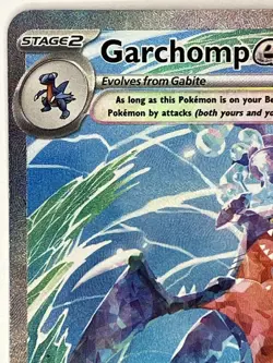 Garchomp ex NM SIR 245/182 Paradox Rift Pokemon TCG Holo - Image 3